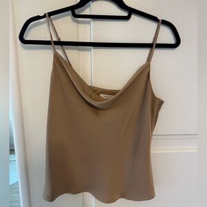 Babaton Camel Cowl Neck Camisole